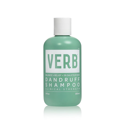 VERB® Dandruff Shampoo - Clinical Strength Relief with 3% Salicylic Acid for Gentle Cleansing
