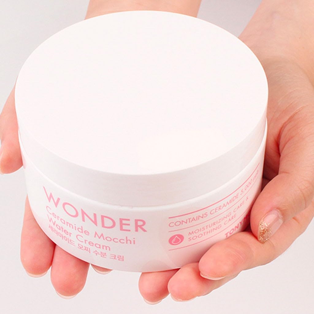 TONYMOLY Wonder Ceramide Mochi Body Cream - Hydrating Moisturizer for Face & Body | All Skin Types