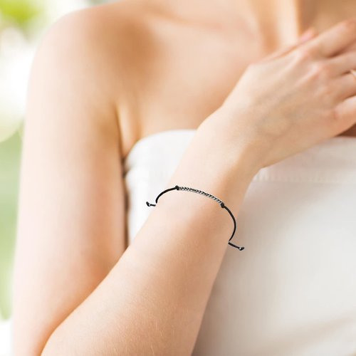 ASELFAD Morse Code Bracelets for Women, Funny Best Friend Birthday Gifts for Women Friendship Bracelets, Teen Girl Gifts Trendy Stuff, Inspirational Jewelry