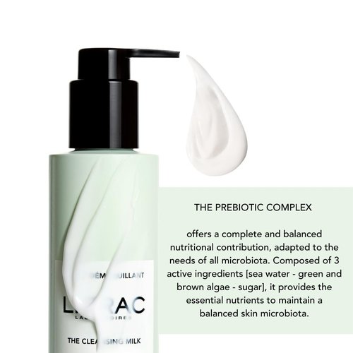 Lierac Cleansing Milk - Hydrating Face Makeup Remover & Cleanser | Nourishing Formula, 200ml