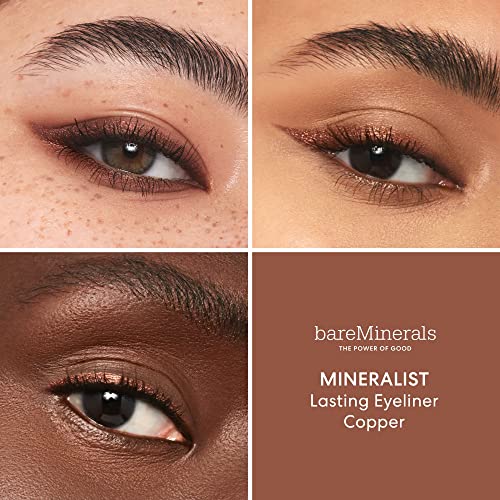 bareMinerals Mineralist Lasting Eyeliner, Aquamarine, Vegan, Cruelty-Free & Dermatologist-Tested