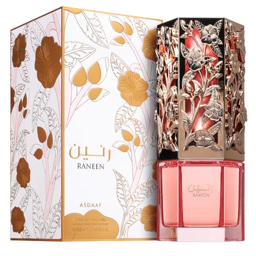 Lattafa Asdaaf Raneen for Women Eau de Parfum Spray, 2.7 Ounce / 80 ml