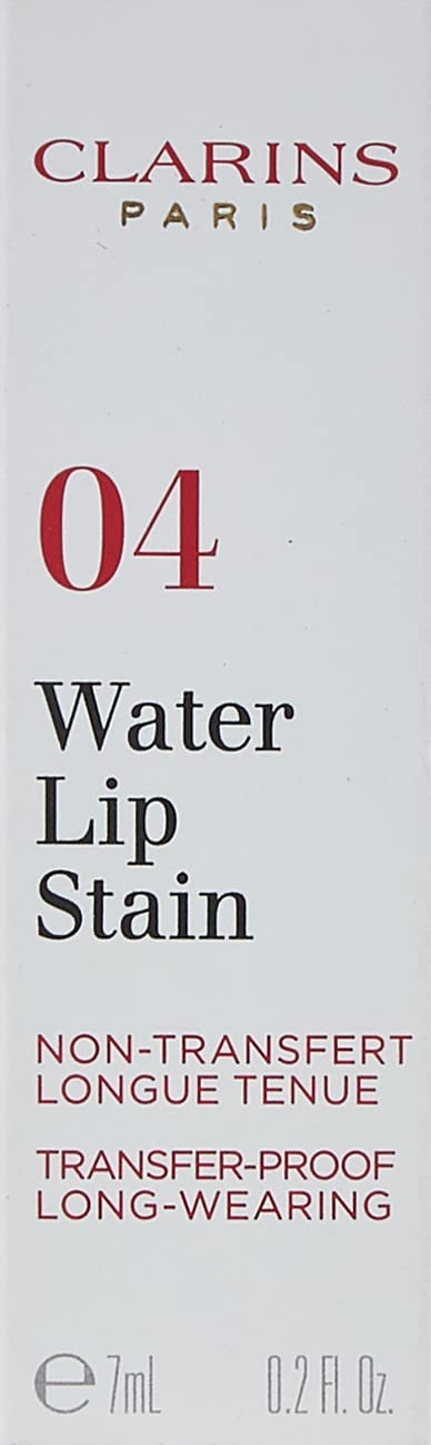Clarins Water Lip Stain - Matte Finish, Moisturizing & Softening | Buildable, Transfer-Proof, Lightweight