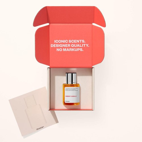Dossier Ambery Vanilla Eau de Parfum 1.7Oz | Inspired by YSL Black Opium - Long-Lasting Feminine Fragrance