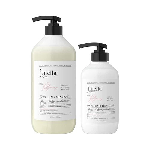 jmella IN FRANCE Blooming Peony Hair Care Set - Nourishing Shampoo & Conditioner Duo