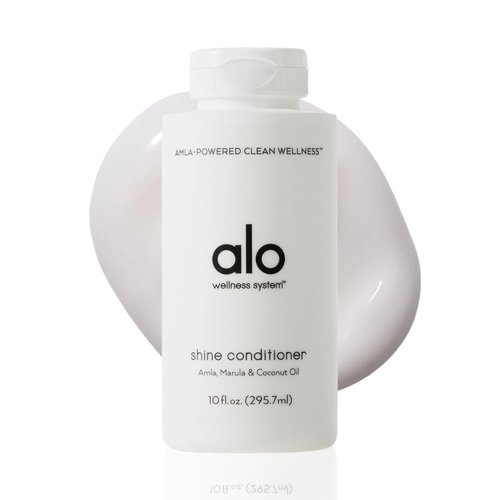 Alo Shine Conditioner - Shine Boosting Formula with Botanical Oils for Weightless Hydration | 10 fl. Oz
