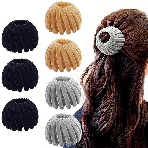 Sizobi Birds Nest Hair Clip, Hair Ties Hair Clips For Women, Hair Scrunchies Hair Accessories for Women, Hair Bun Maker Ponytail Holder Hair Bands