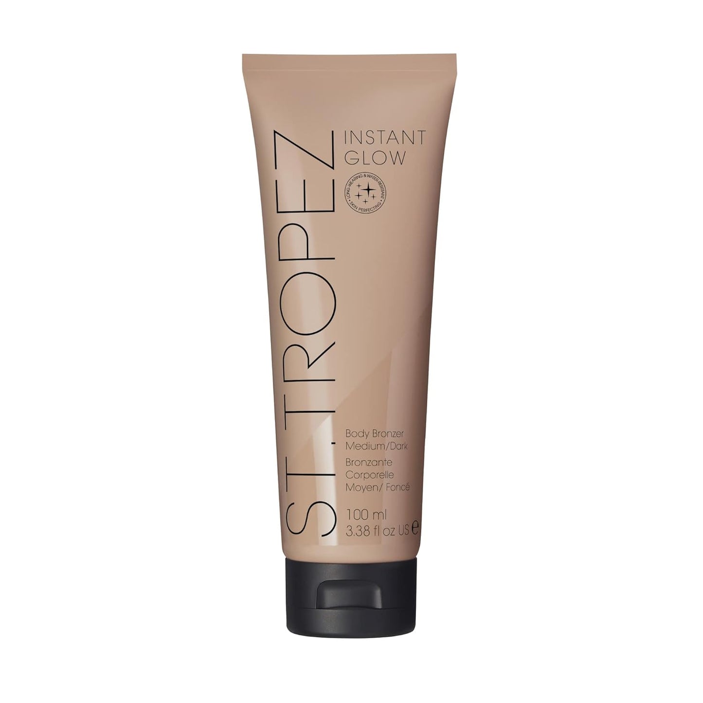St. Tropez Instant Glow Bronzer - Smudge-Proof, Vegan Face & Body Makeup for Radiant Skin