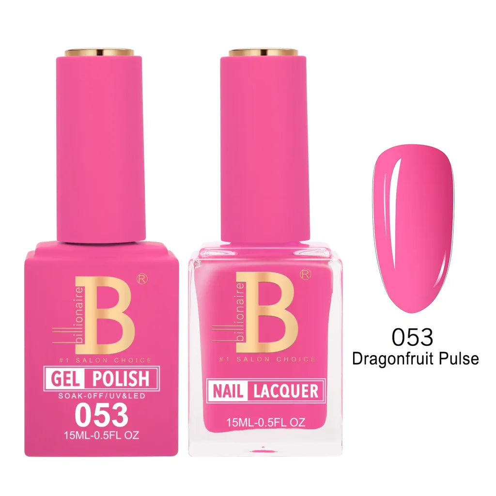 Matching Gel & Lacquer Nail Polish Duo Set - Multiple Colors