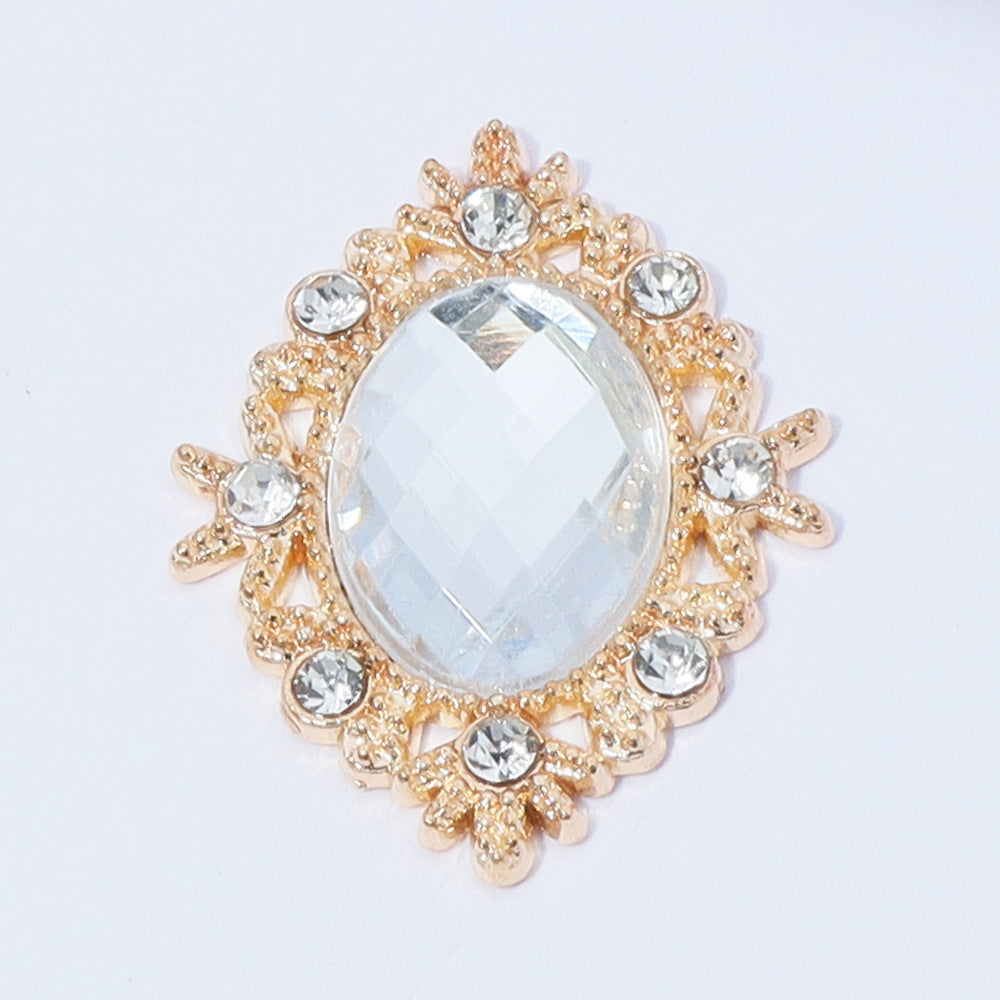 Crystal Gem Diamond Buckle