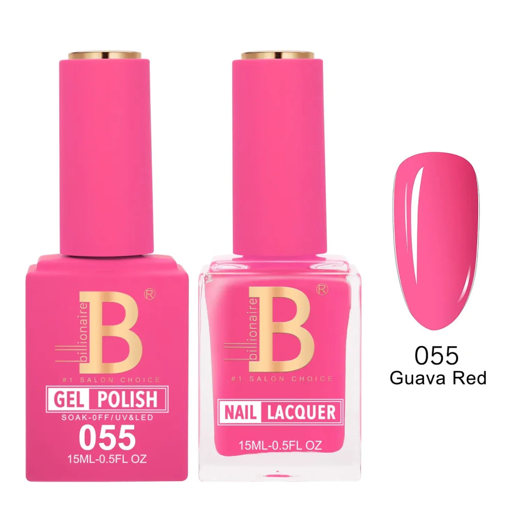 Matching Gel & Lacquer Nail Polish Duo Set - Multiple Colors