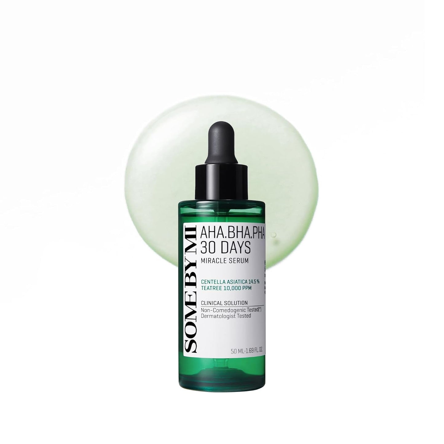 **SOME BY MI AHA BHA PHA 30 Days Miracle Serum - Soothing Centella Ampoule with Niacinamide - 1.69oz (50ml) for Clear Skin & Pore Care**