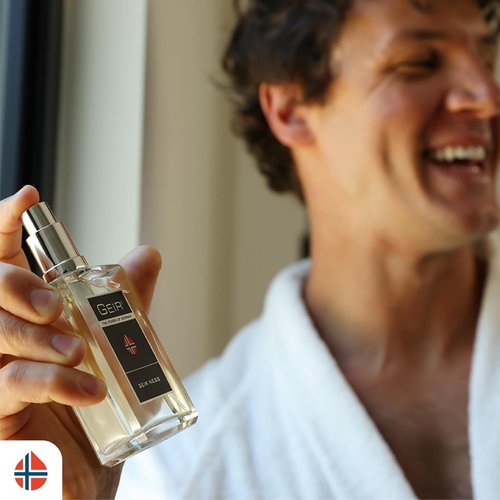 Geir Ness Eau de Parfum Spray for Men - Long-Lasting Fresh Norwegian Mountain Scent - 3.4 oz