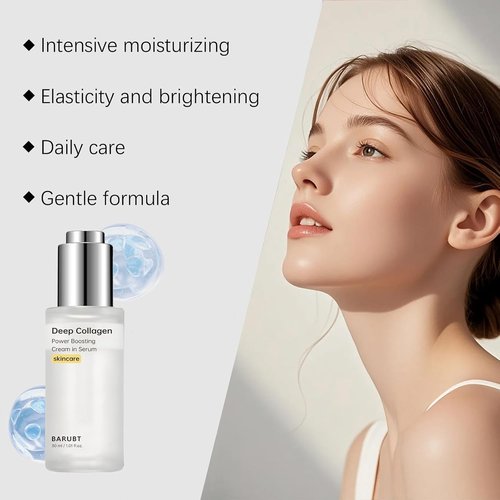 Regine Switzerland Deep Collagen Anti-Wrinkle Serum - 30ml Moisturizing Essence with Hyaluronic Acid for Smooth Skin