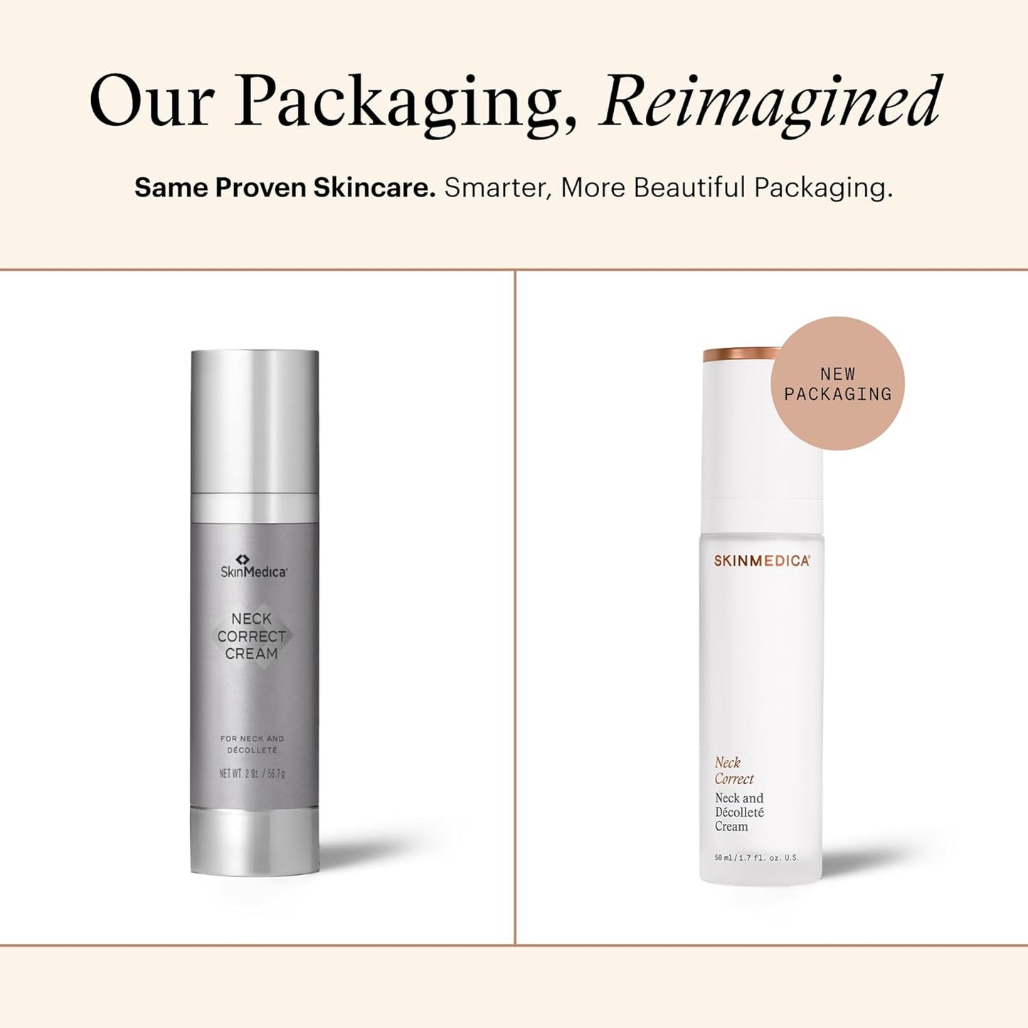 SkinMedica Neck Correct Cream - Age-Defying Formula to Tighten & Lift Sagging Skin | 1.7 Oz