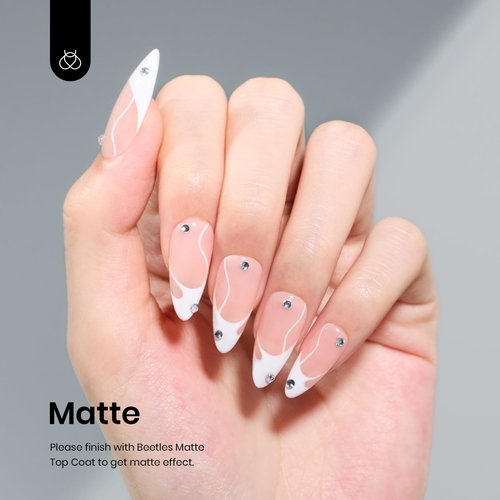 Beetles 1PCS 15ml White Gel Nail Polish and Blue Gel Nail Polish