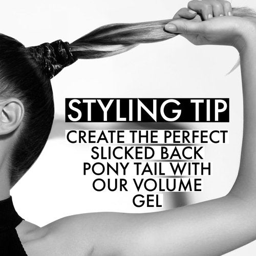 N+B Hair Styling Gel - Strong Hold, Adds Volume & Shine | Curl-Defining | 8 oz, Paraben-Free & Sulfate-Free