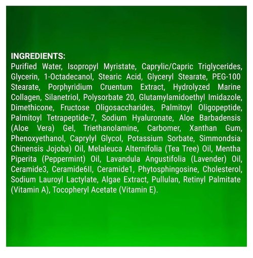Majestic Pure Tea Tree Oil Moisturizing Cream - Nourishing Body, Foot & Face Lotion - Enriched with Ceramides & Vegan Collagen - Ideal for Dry & Oily Skin - 16 oz