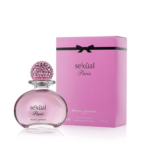 Michel Germain Sexual Paris Eau de Parfum Fragrance Spray, Top Notes of French Blackcurrant, Chardonnay Clementine, Galbanum, Sophisticated Gift for Women