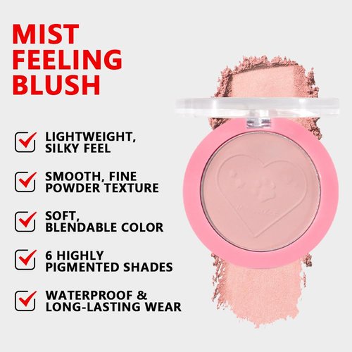 Regine Switzerland Matte Blush Powder - Long-Lasting, Lightweight Cheek Color for All Skin Tones | #01 Soft Pink