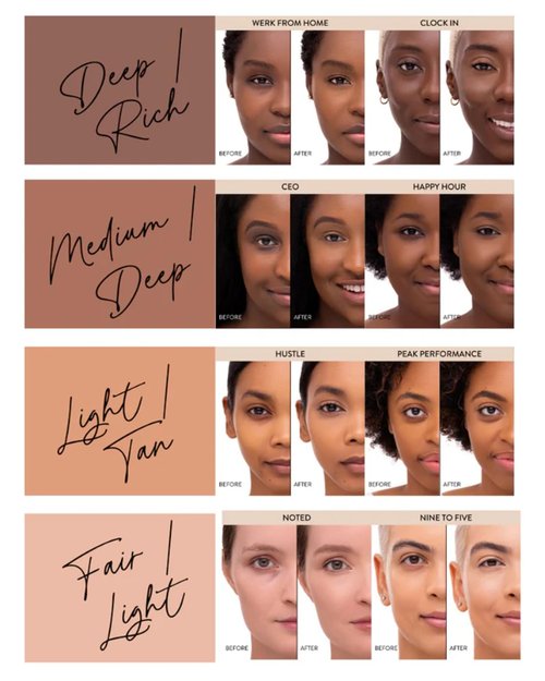 Mented Cosmetics Full-Time Eye Brightening Concealer - Lightweight Full-Coverage Makeup for Under Eyes & Blemishes