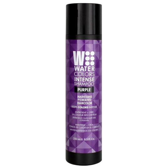Watercolors Intense Color Depositing Shampoo - Semi-Permanent Purple Hair Color, 8.5 oz
