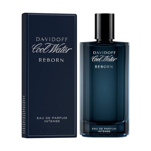 Davidoff Cool Water Reborn Eau de Parfum Intense - Woody Men's Cologne with Galbanum, Amber & Vetiver Notes - Long-Lasting Fragrance
