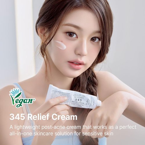 Dr.Althea 345 Relief Cream - Daily Face Moisturizer for Soothing Recovery & Blemish Care | 1.69 Fl Oz
