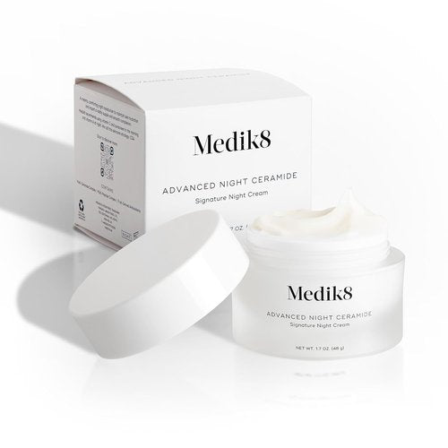 Medik8 Advanced Night Ceramide - Anti-Aging Night Cream with Skin Tightening Ceramides - 1.7 oz