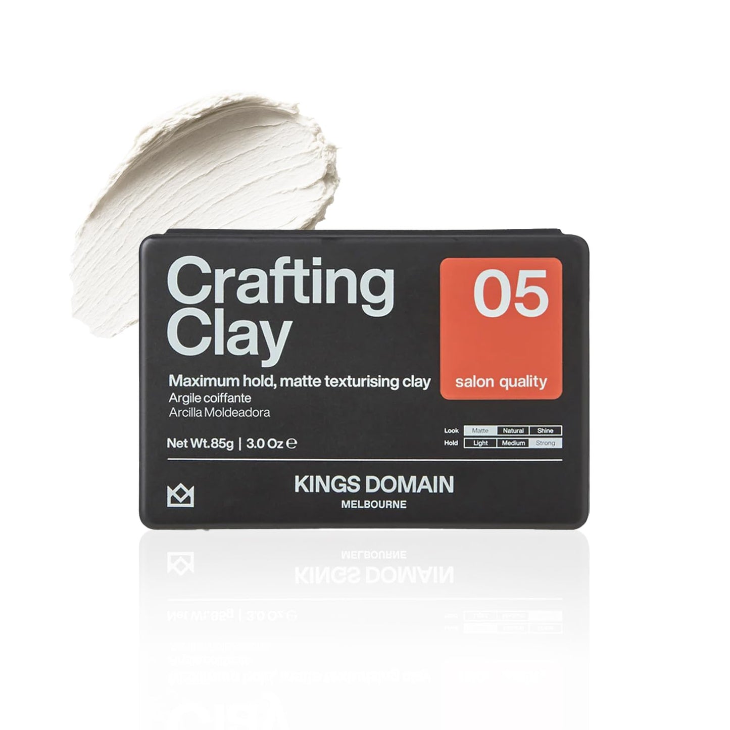 Skiennix Crafting Clay - Strong Hold Hair Paste for Men | Matte Finish for Structure & Texture