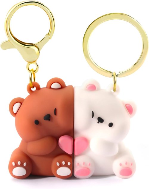 ChunlongFour Cute Keychain Gift for Boyfriend or Girlfriend | Perfect for Valentine's Day & Birthdays