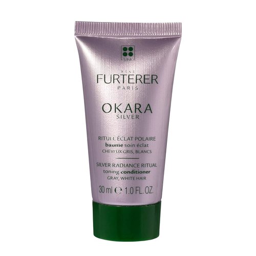 Rene Furterer OKARA SILVER Toning Conditioner - Purple Conditioner for Blonde, Grey & Silver Hair - Gentle Formula