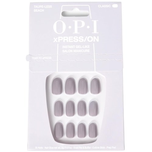 OPI xPRESS/ON Press-On Nails - Professional Nail Art Kit with Short Round, Long Almond & Coffin Shapes
