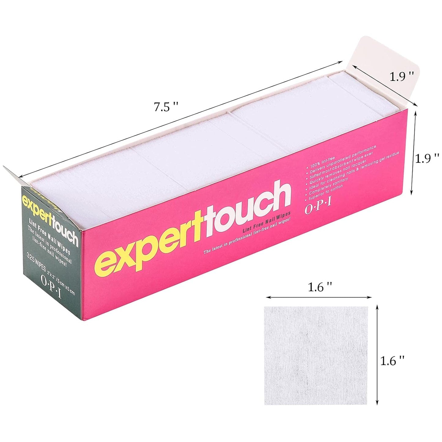 Skiennix Lint-Free Nail Wipes - 650 Pcs Gel Polish Remover Cotton Pads for Nail Art