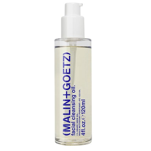 MALIN+GOETZ Facial Cleansing Oil - Nourishing Makeup Remover with Grapeseed & Avocado Oils | Vegan (4 Fl Oz)