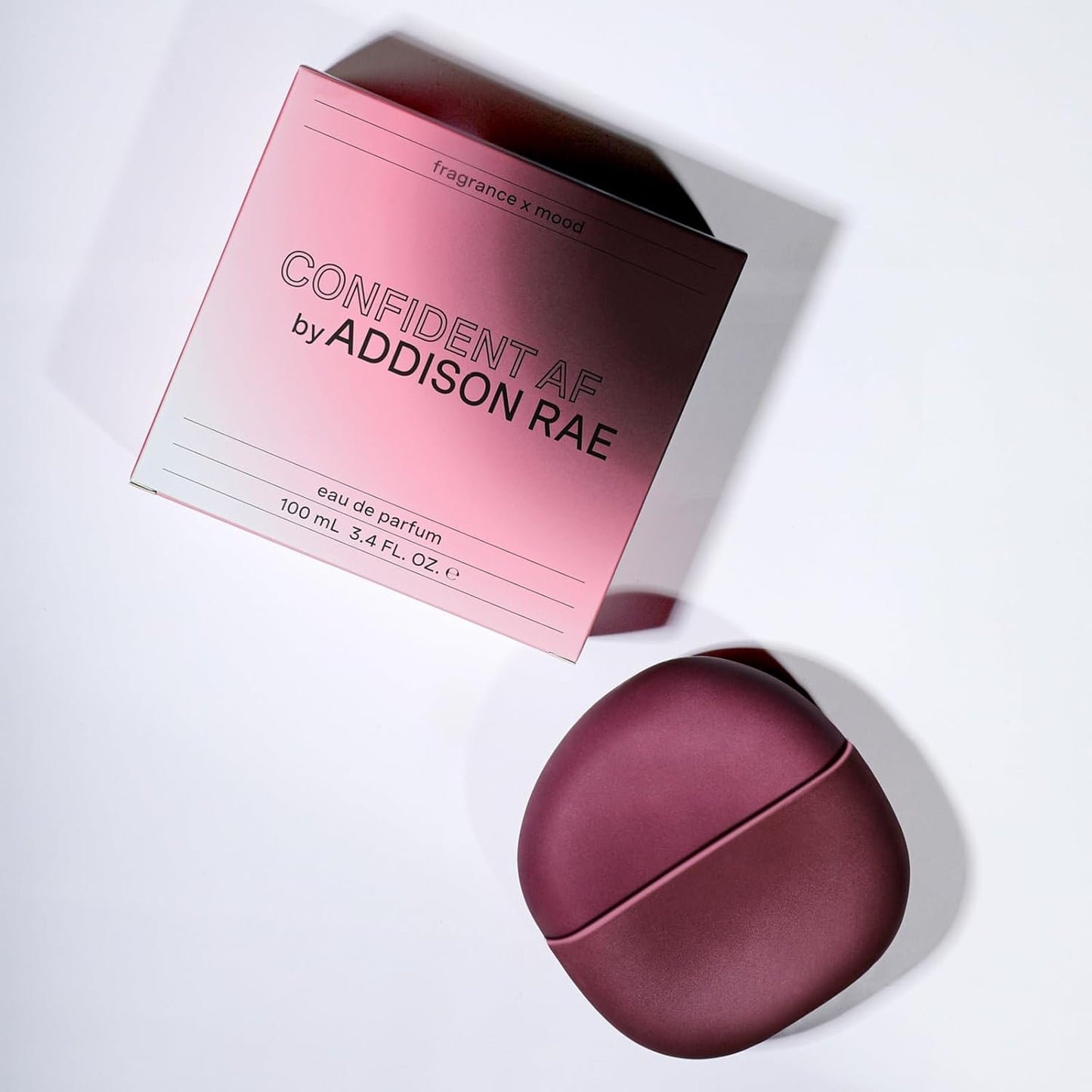 Addison Rae Fragrance Confident - Long-Lasting Women's Perfume with Vanilla, Strawberry & Jasmine - 3.4 oz