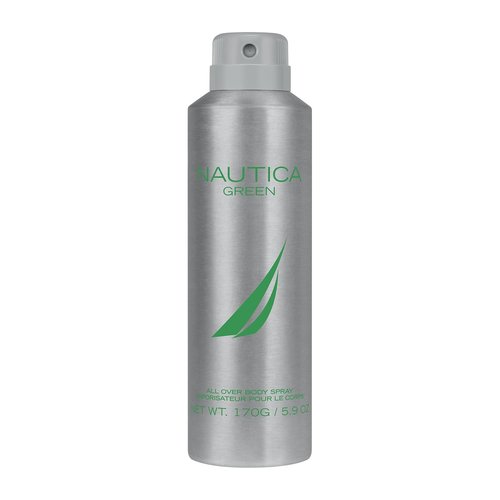 Nautica Deodorizing Body Spray for Men - Woody Fougere Fragrance with Ginger & Vetiver | 6.0oz
