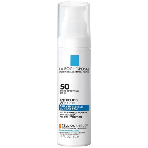 La Roche-Posay Anthelios UV Sunscreen SPF 50 - Daily Face Protection with Niacinamide & Hyaluronic Acid | 3 Formulas Available