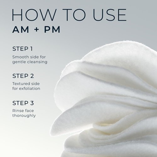 RoC Resurfacing Disks - Hypoallergenic Exfoliating Makeup Remover Pads for Wrinkles | 28 Count