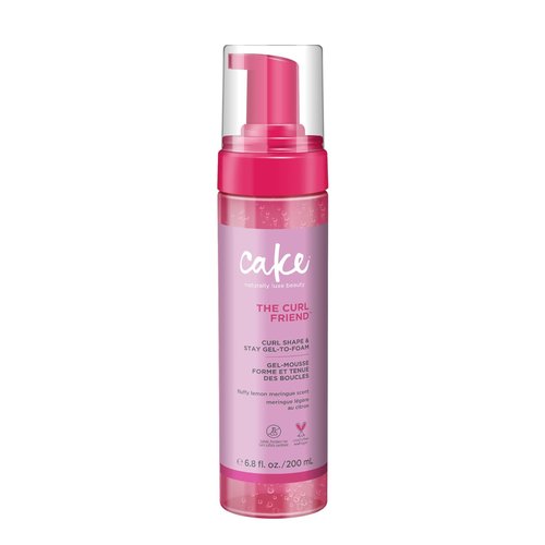 Cake Beauty Gel-to-Foam Curl Styler - The Curl Friend | High Hold, Frizz Protection - 6.8 fl oz.