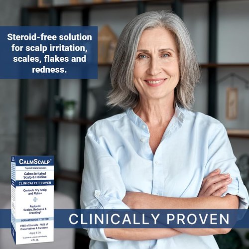 Scalp Treatment by [Brand Name] - Itch Relief & Exfoliation for Healthier Hair | 4 oz Made in USA