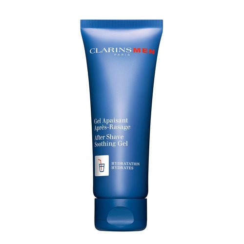 CLARINS Men After Shave Soothing Gel - Hydrating Formula for Irritation Relief | 2.5 Ounces