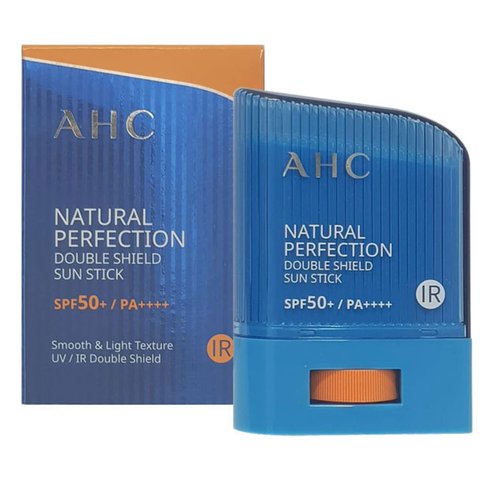 AHC Natural Perfection Sun Stick - SPF50+ PA++++ | 14g Lightweight Korean Sunscreen