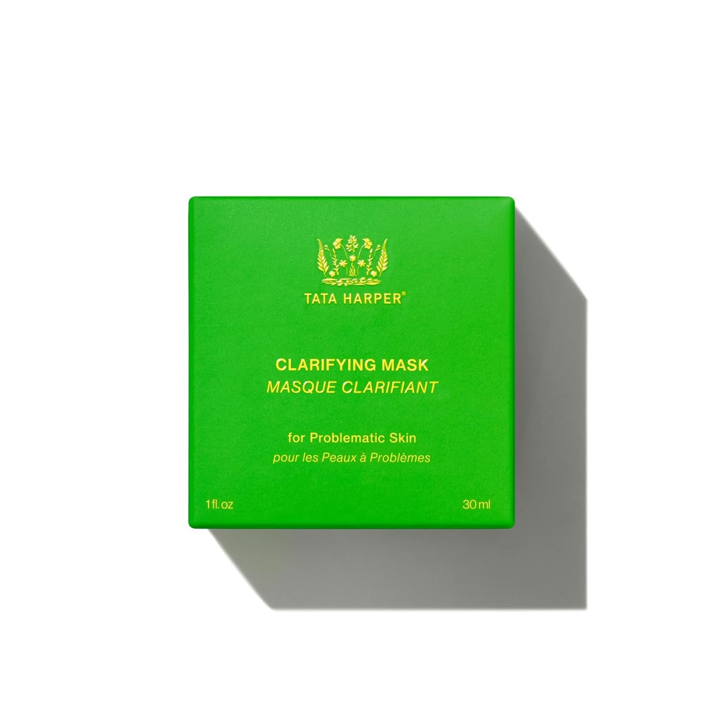 Tata Harper Clarifying Mask - BHA Exfoliating Face Mask for Blemishes | Natural Skincare, 30ml