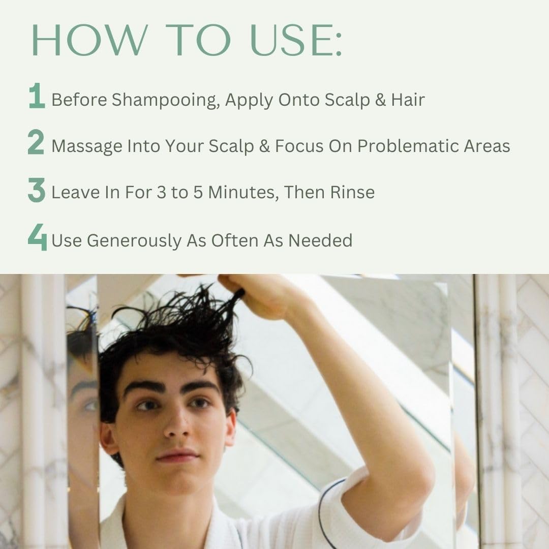 Yobee Restorative Scalp Mask | Dry Scalp Treatment with Probiotic Extracts & Organic Honey - 4 fl oz