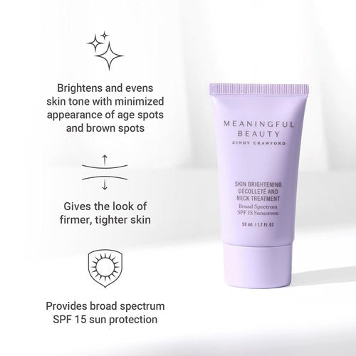 Meaningful Beauty - Skin Brightening Neck Treatment for Youthful Glow | Anti-Aging Formula