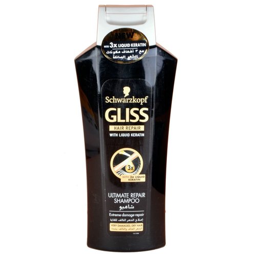Schwarzkopf Gliss Ultimate Repair Shampoo - Deep Nourishment for Damaged Hair | 250 ML