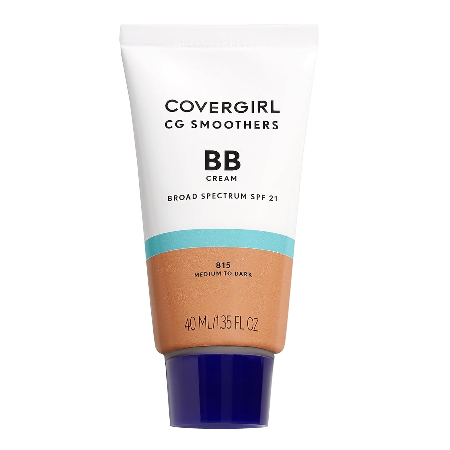 COVERGIRL Smoothers Lightweight BB Cream, 1 Tube (1.35 Ounce), Light to Medium 810 Skin Tones, Hydrating BB Cream with SPF 21 Sun Protection (Packaging May Vary) (Pack of 2)