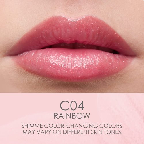 CATKIN Tinted Color Changing Lip Balm - Ultra Hydrating Lip Moisturizer with Vitamin E | 0.12 oz C04 Rainbow