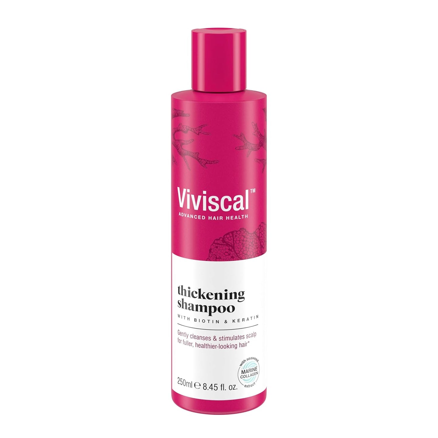 Viviscal Thickening Shampoo - Biotin & Keratin Formula for Stronger, Healthier Hair | 250ml (8.45 fl. oz.)